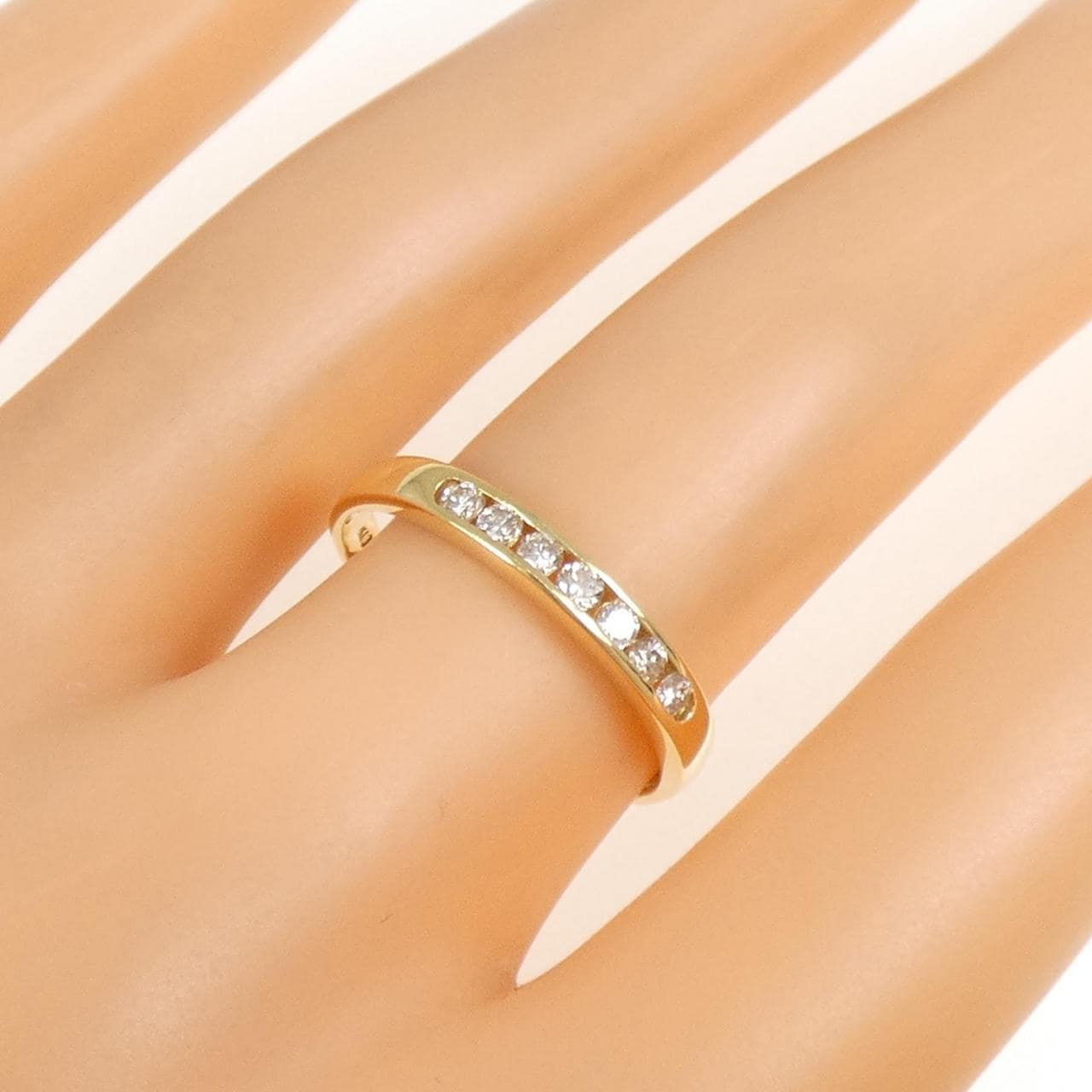 K18YG ダイヤモンド リング 0.23CT