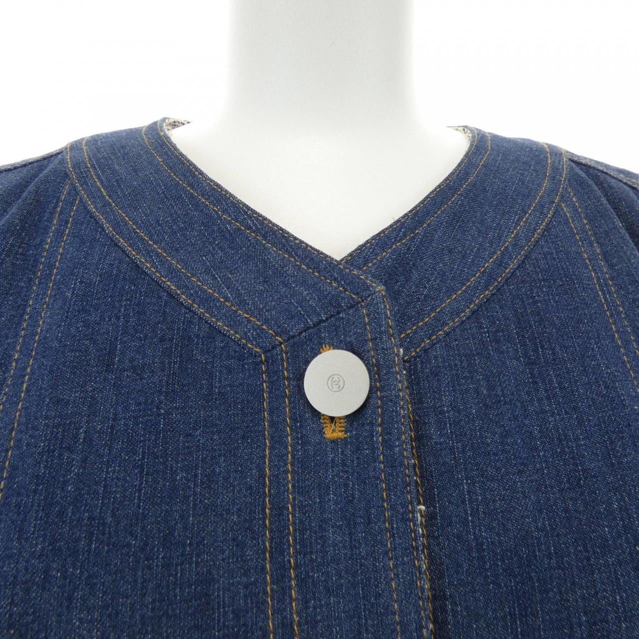 【ヴィンテージ】シャネル CHANEL P12461W02481 99C デニムジャケット