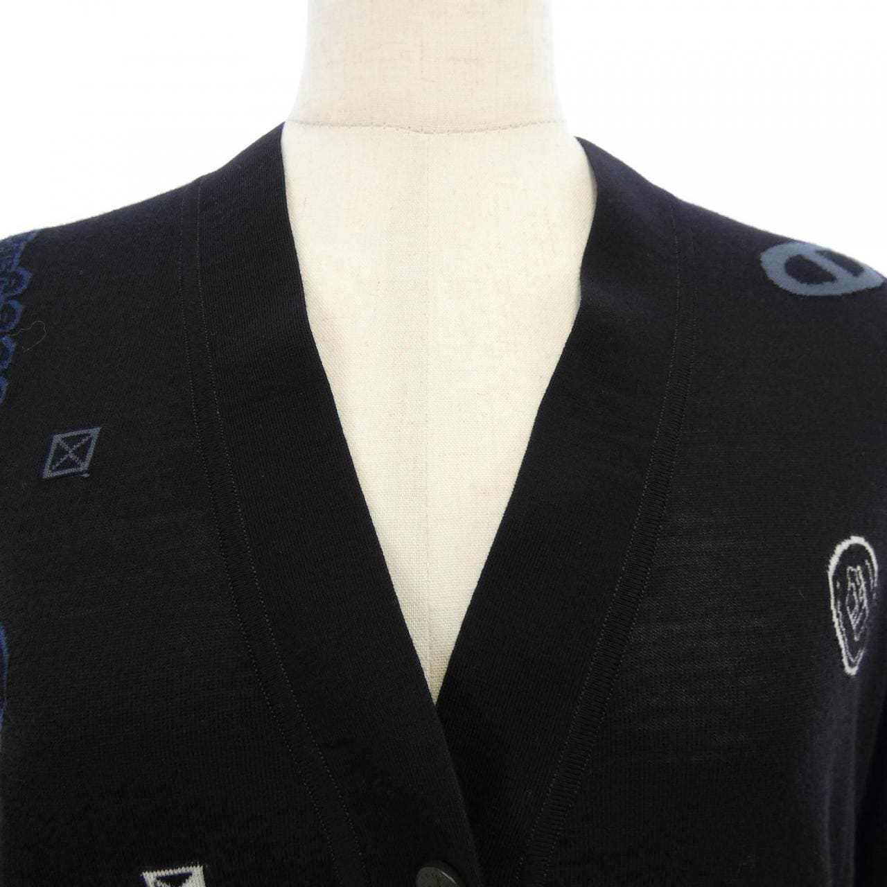 エルメス HERMES キャンディリブリスバンダナ 5H2729D3 カーディガン