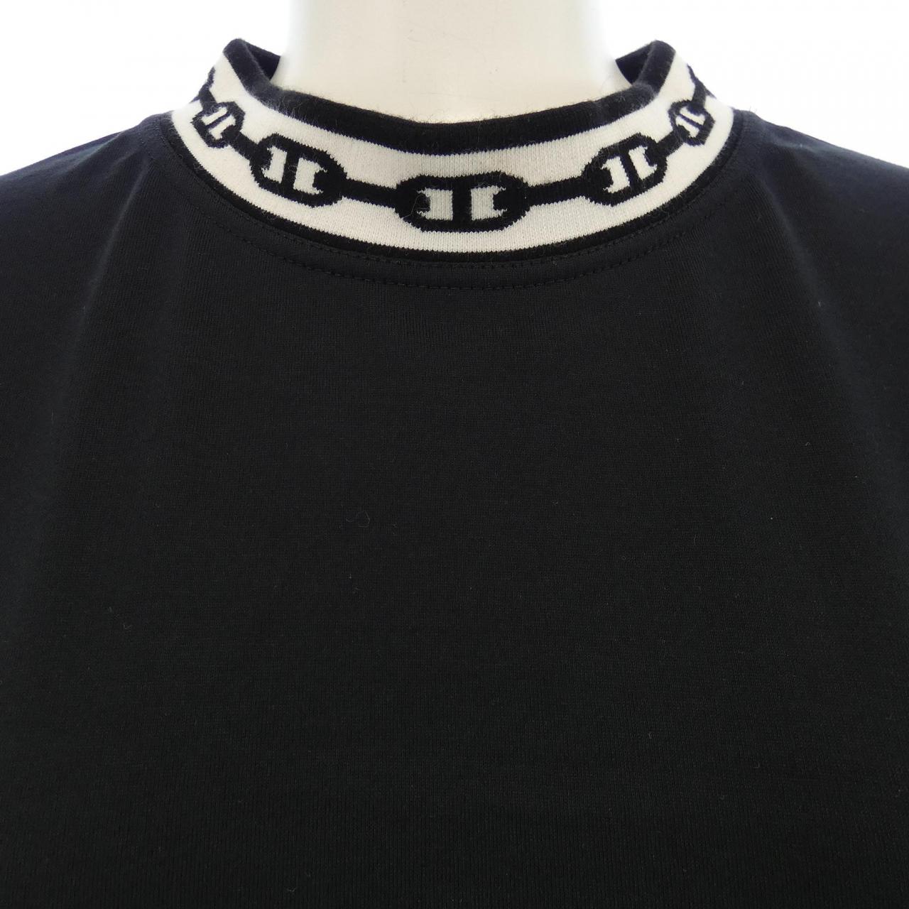 エルメス HERMES CHAINE DANCRE *17-7732. カットワンピース