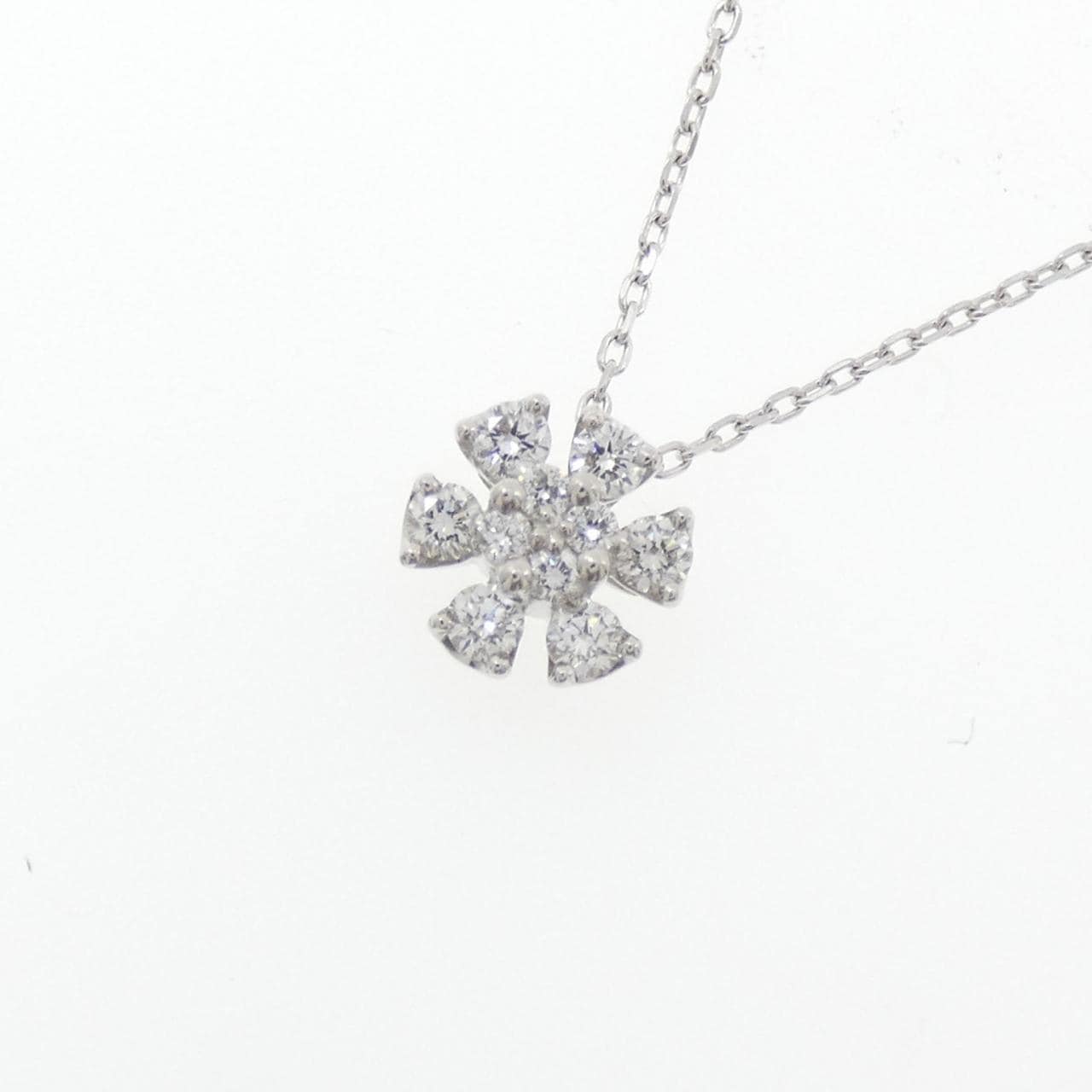 PT900/PT850 ダイヤモンド ネックレス 0.20CT