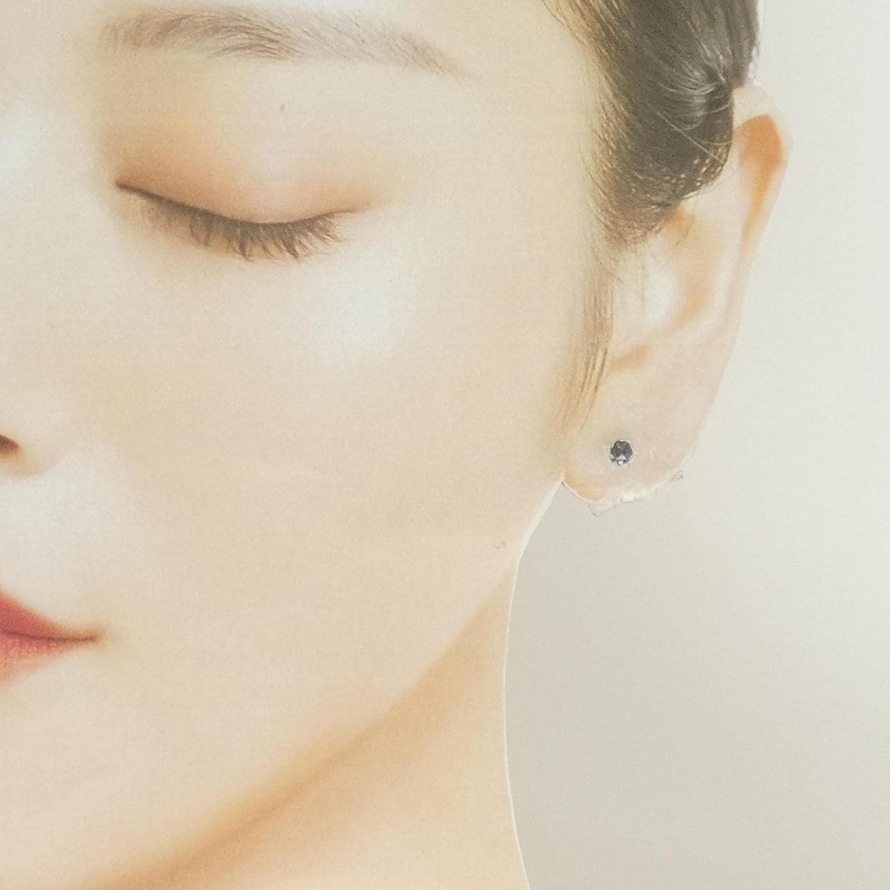 PT900 ダイヤモンド ピアス 0.30CT