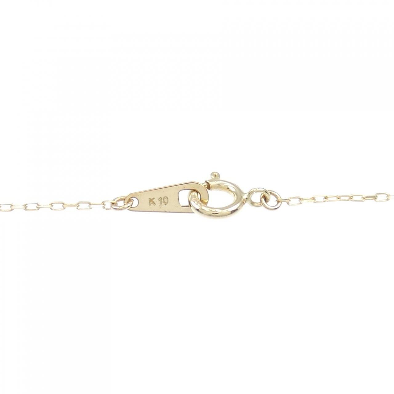 [BRAND NEW] K10YG Quartz necklace