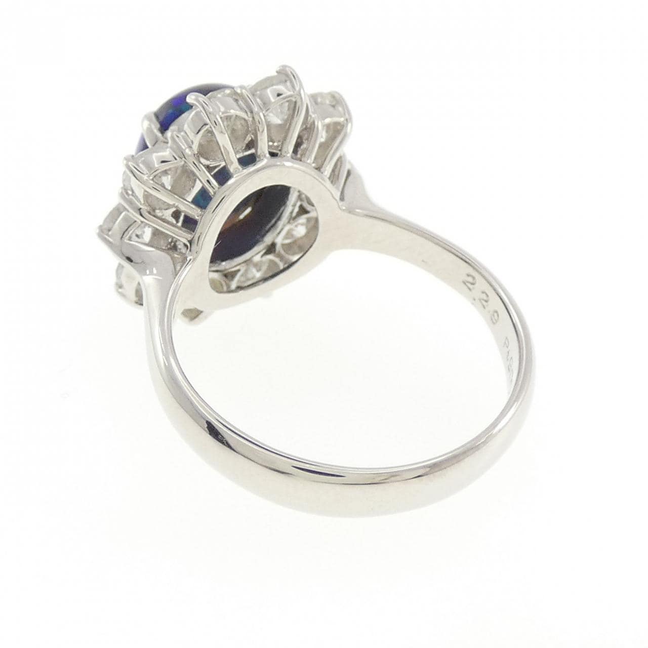PT900 ブラックオパール リング 2.29CT