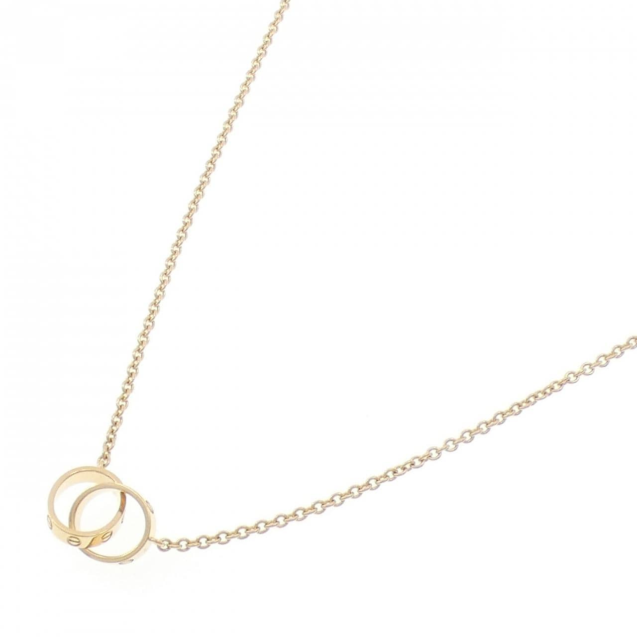 カルティエ ベビーラブ ネックレス