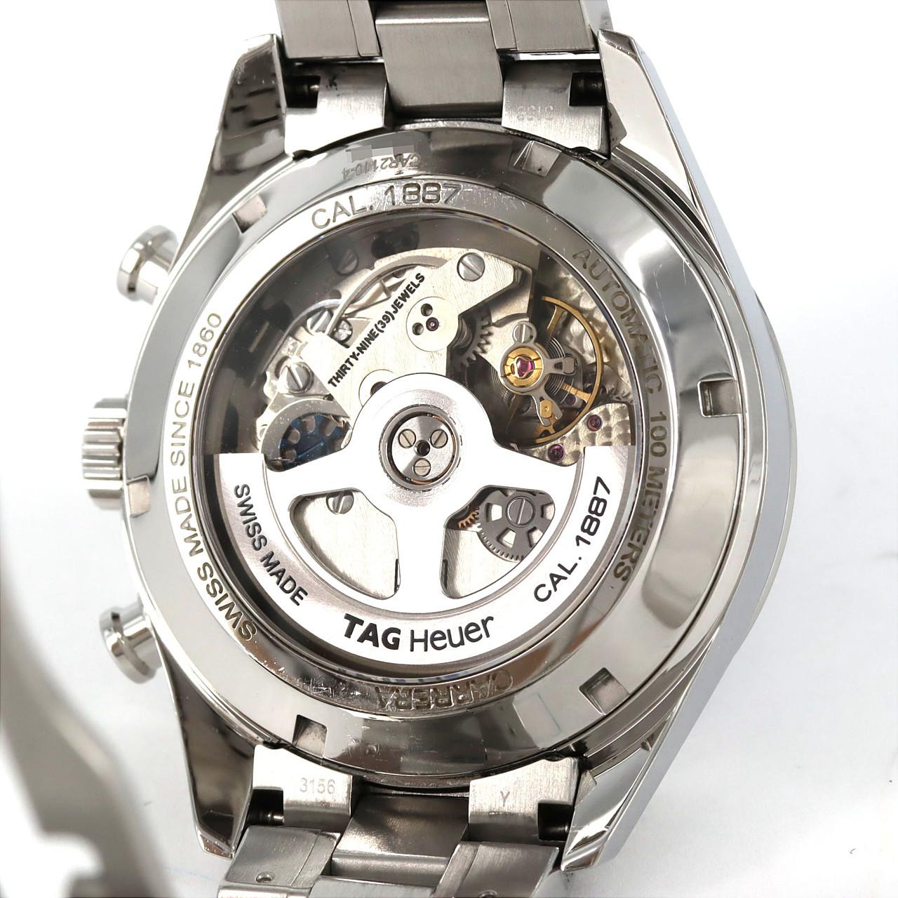 【ノーメンテナンス還元価格】タグ･ホイヤー カレラ1887クロノ･タキメーター CAR2110.BA0720 SS 自動巻