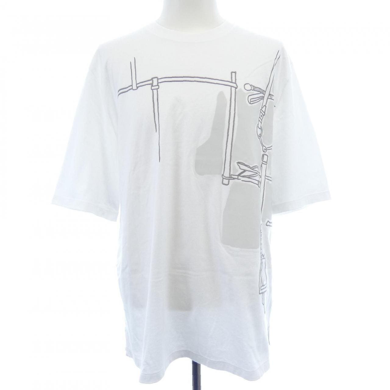 エルメス HERMES アルネ アン グアッシュ3D HARNAIS EN GOUACHE 3D 467930HA Tシャツ