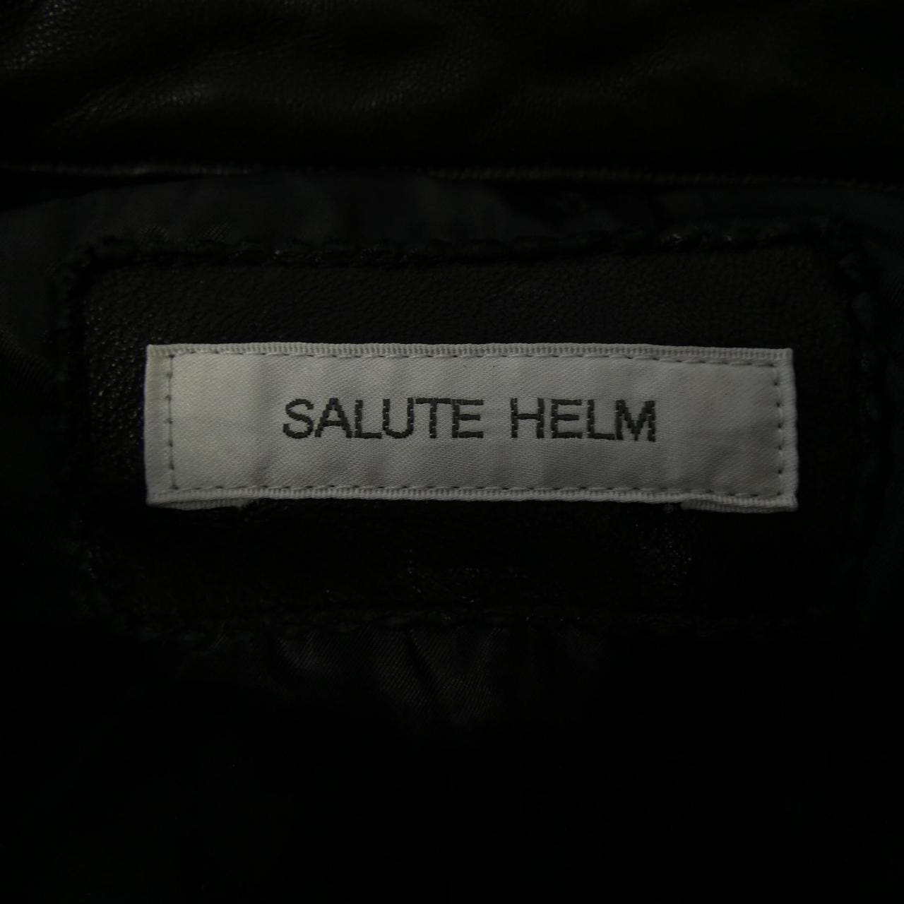 SALUTE HELM皮夹克