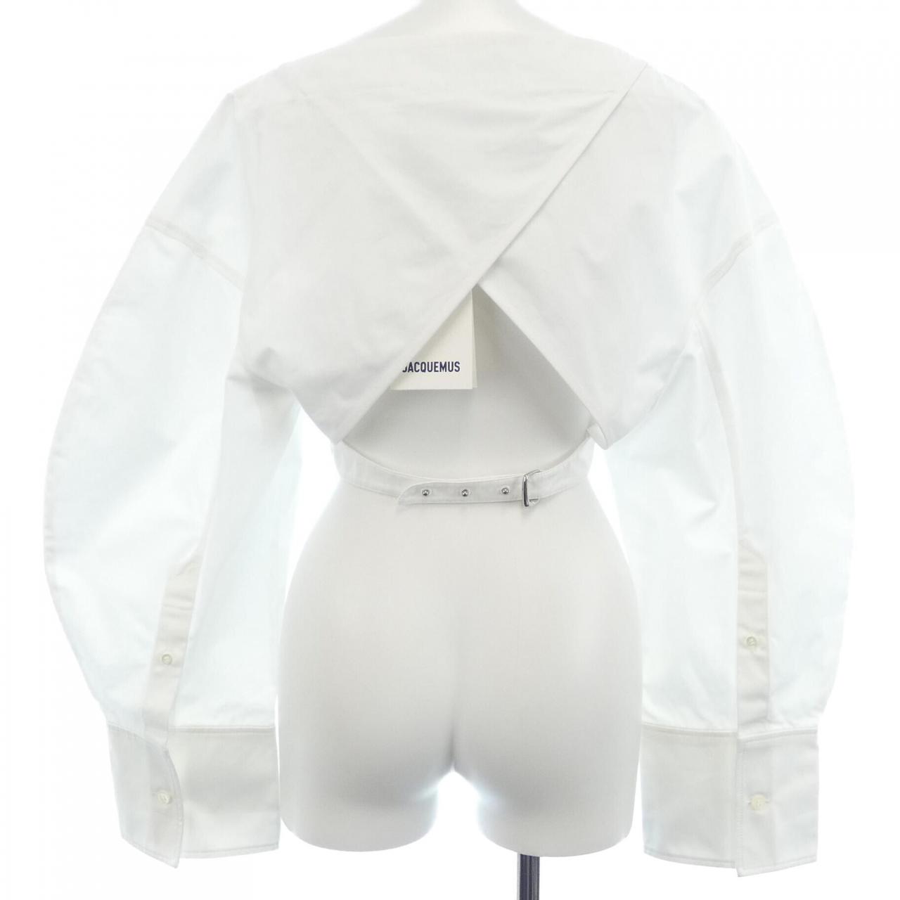 jacquemus トップス Jacquemus クロップドニット トップ （Jacquemus クロップド