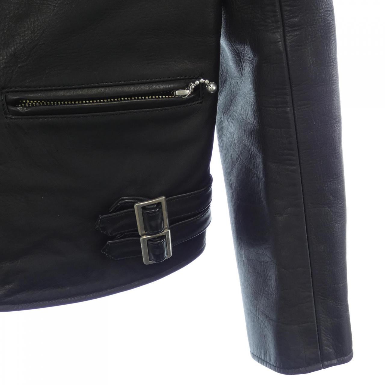 ブラックミーンズ BLACK MEANS レザーライダースジャケット