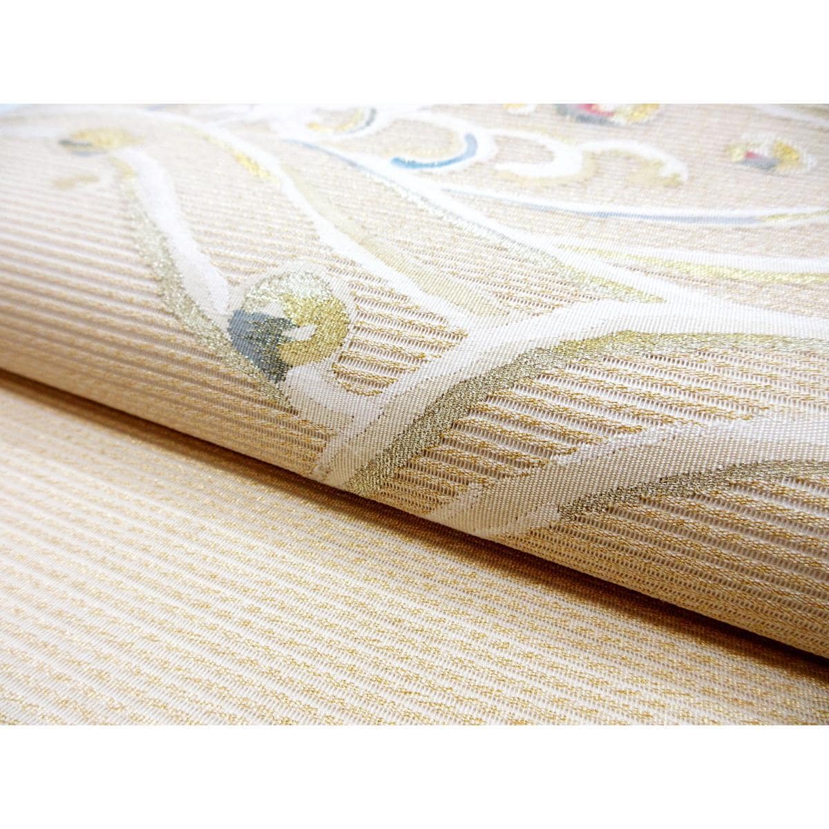 夏袋帯　絽綴織