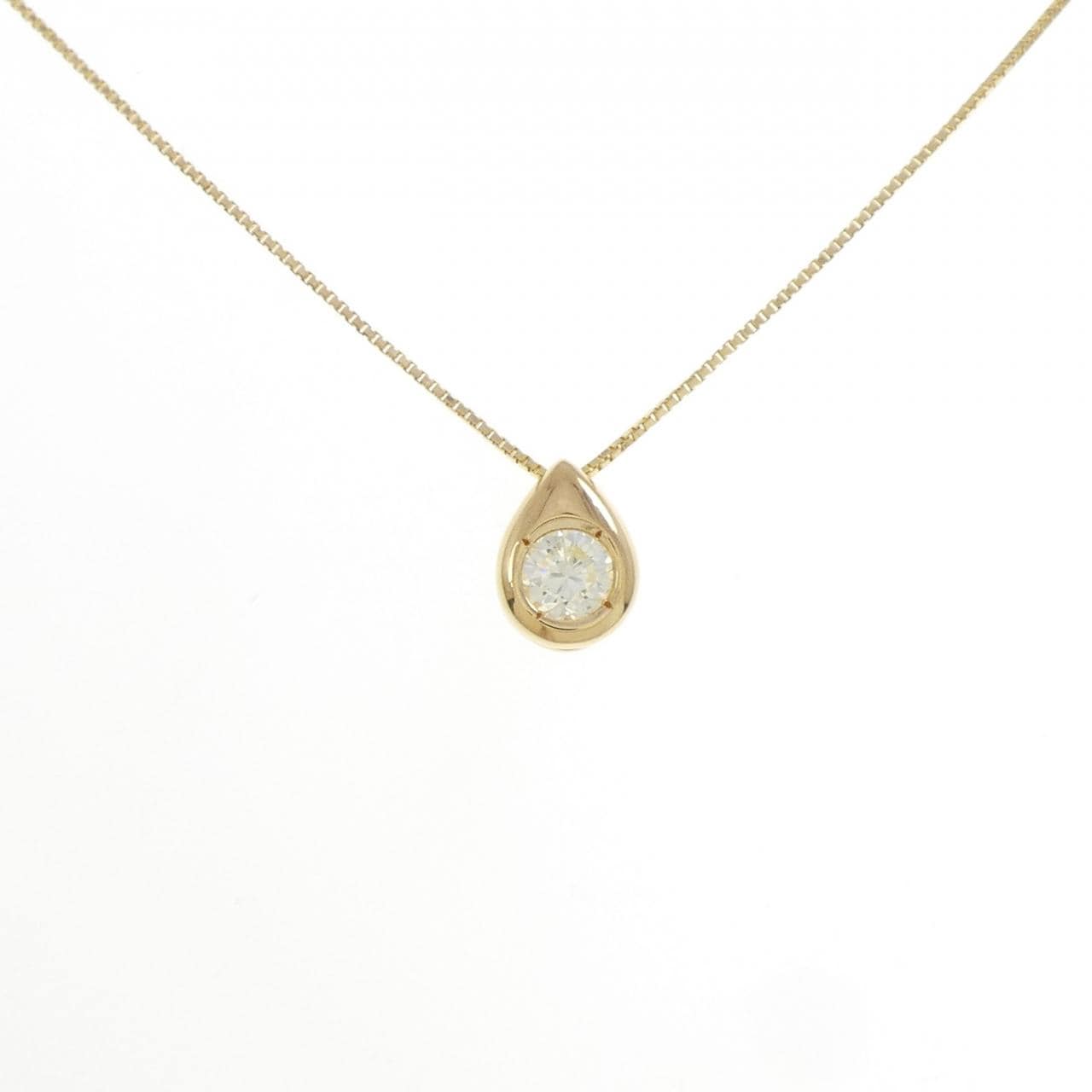 K18YG ダイヤモンド ネックレス 0.50CT