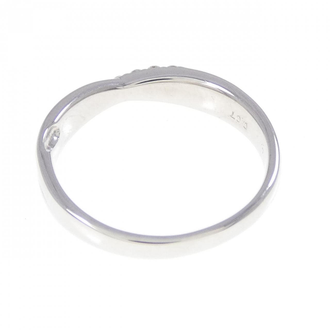 K10WG ダイヤモンド リング 0.07CT