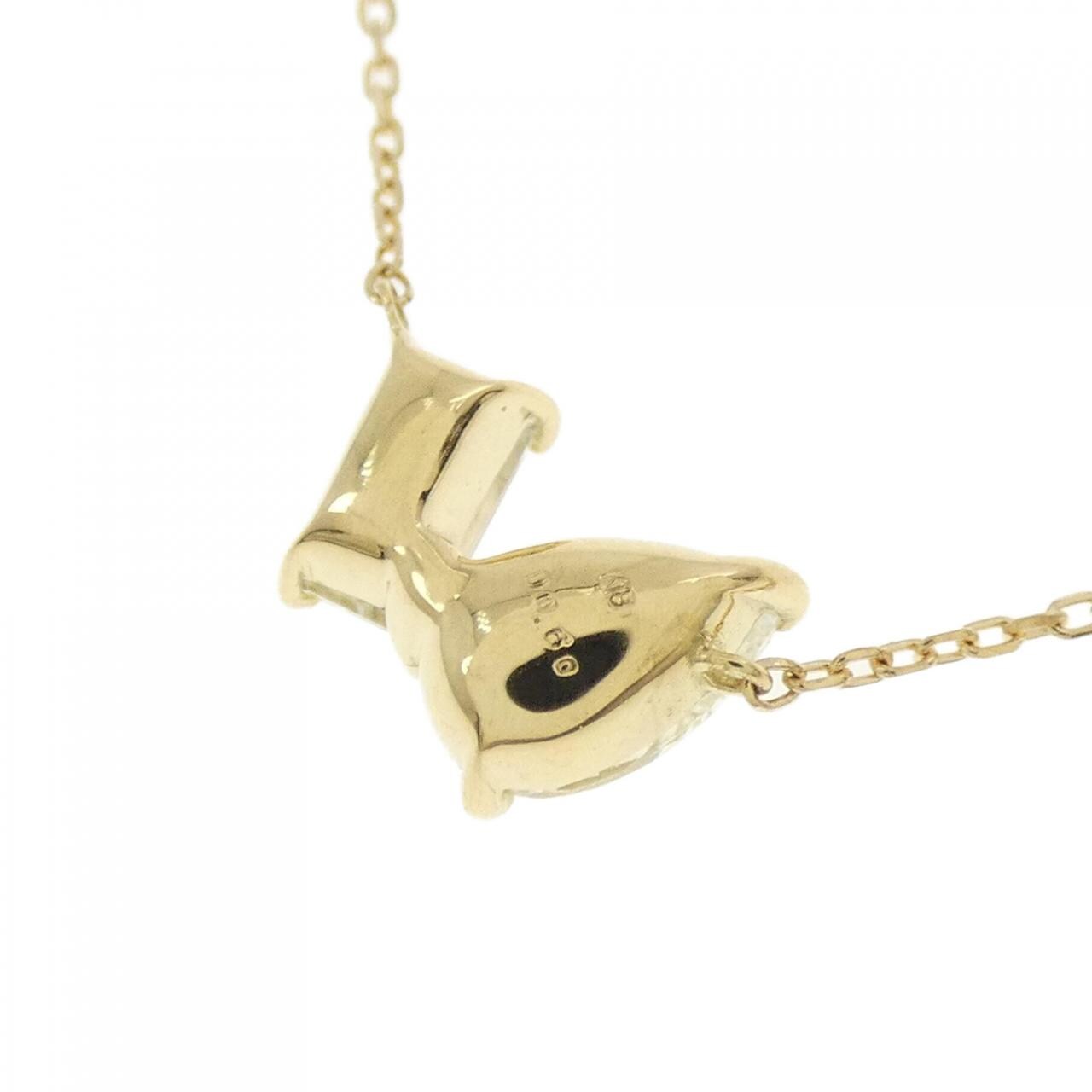 【新品】K18YG ダイヤモンド ネックレス 0.60CT