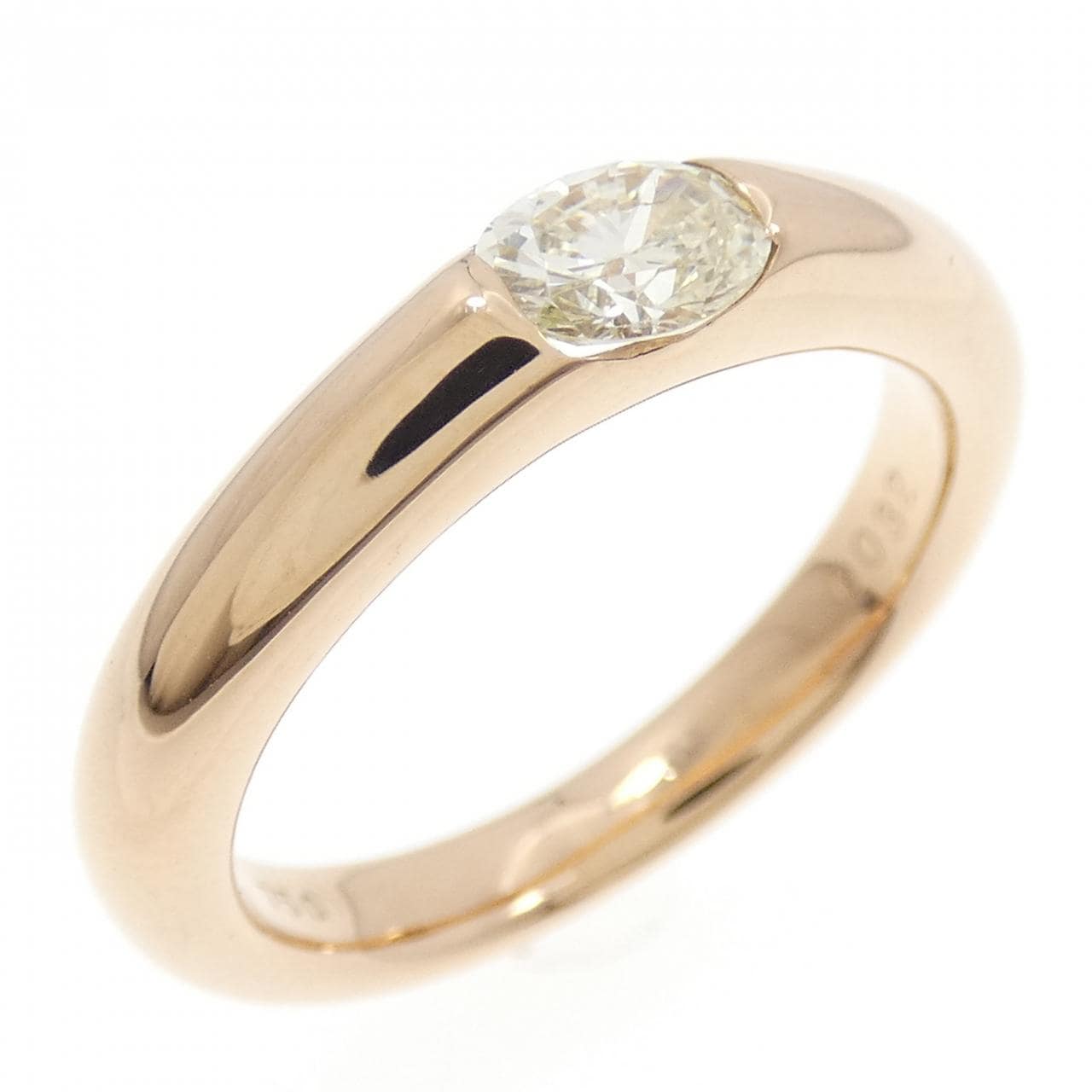 750PG ダイヤモンド リング 0.32CT