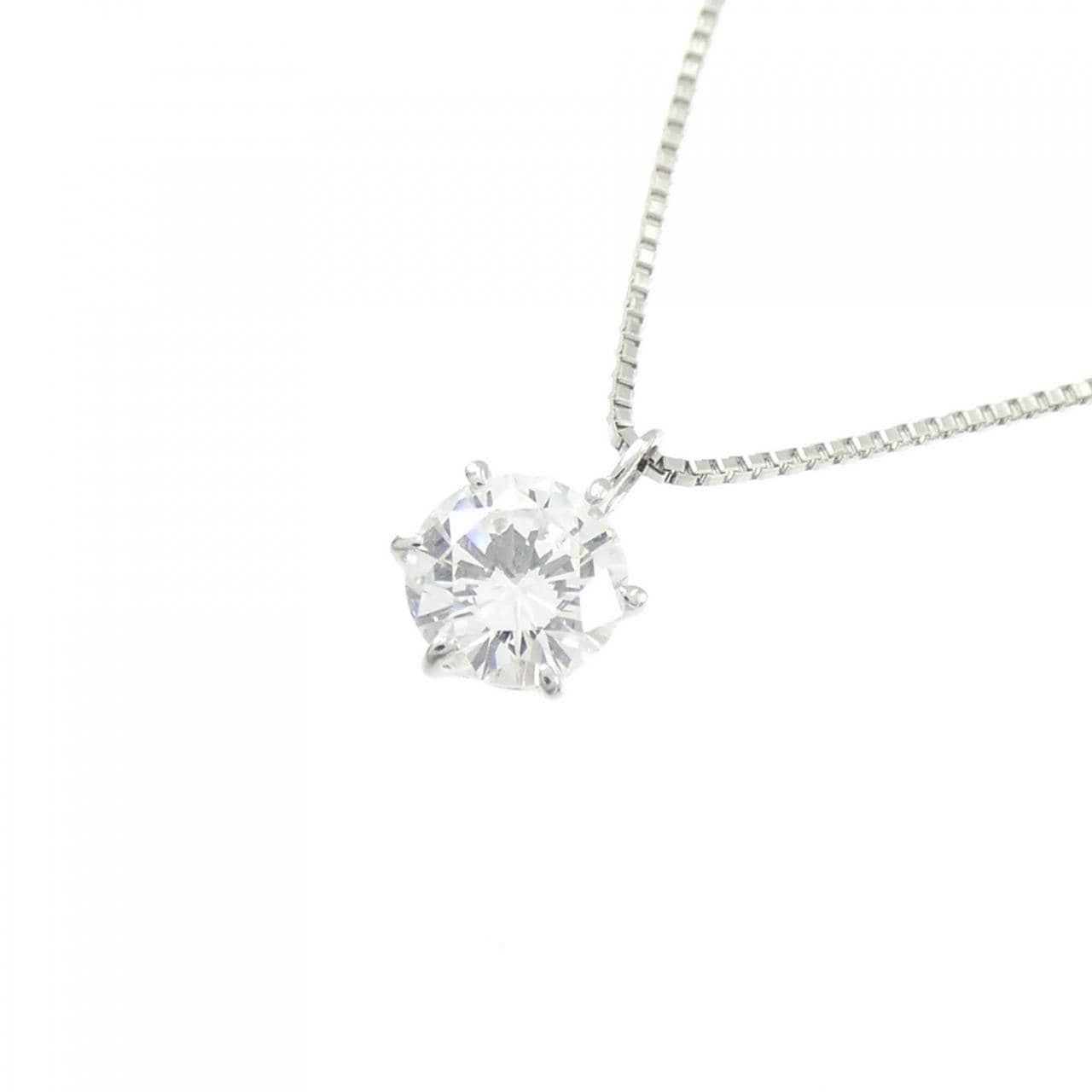 PT900/PT850 ダイヤモンド ネックレス 0.352CT G VS2 VG
