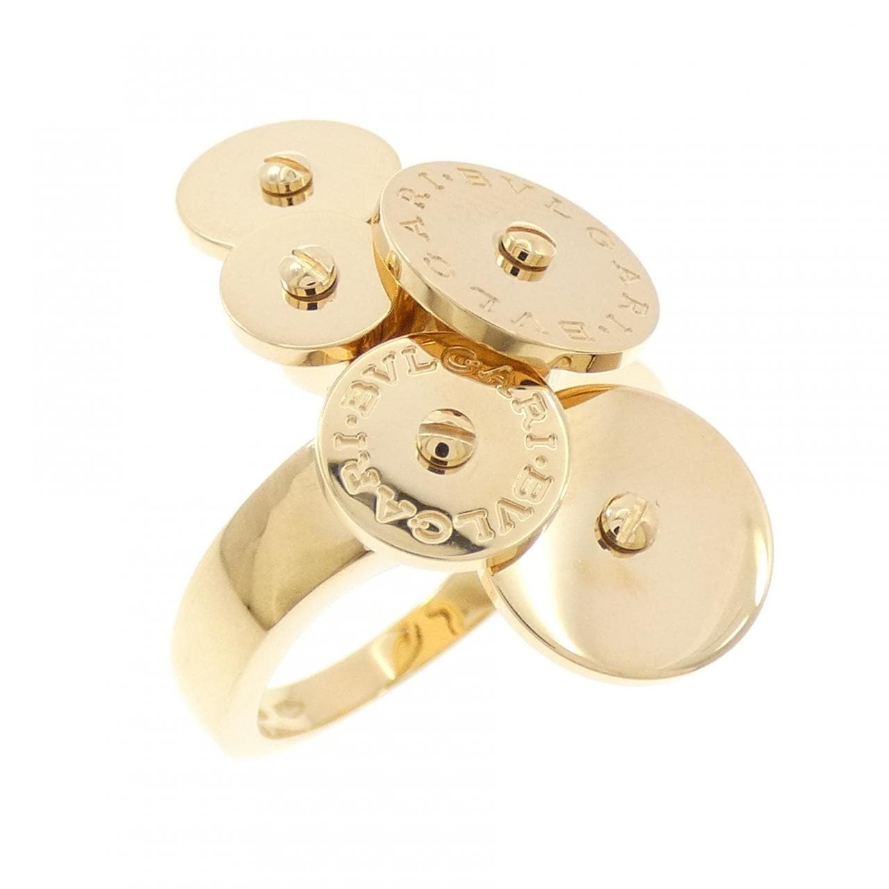 ブルガリ チクラディ5ディスク リング