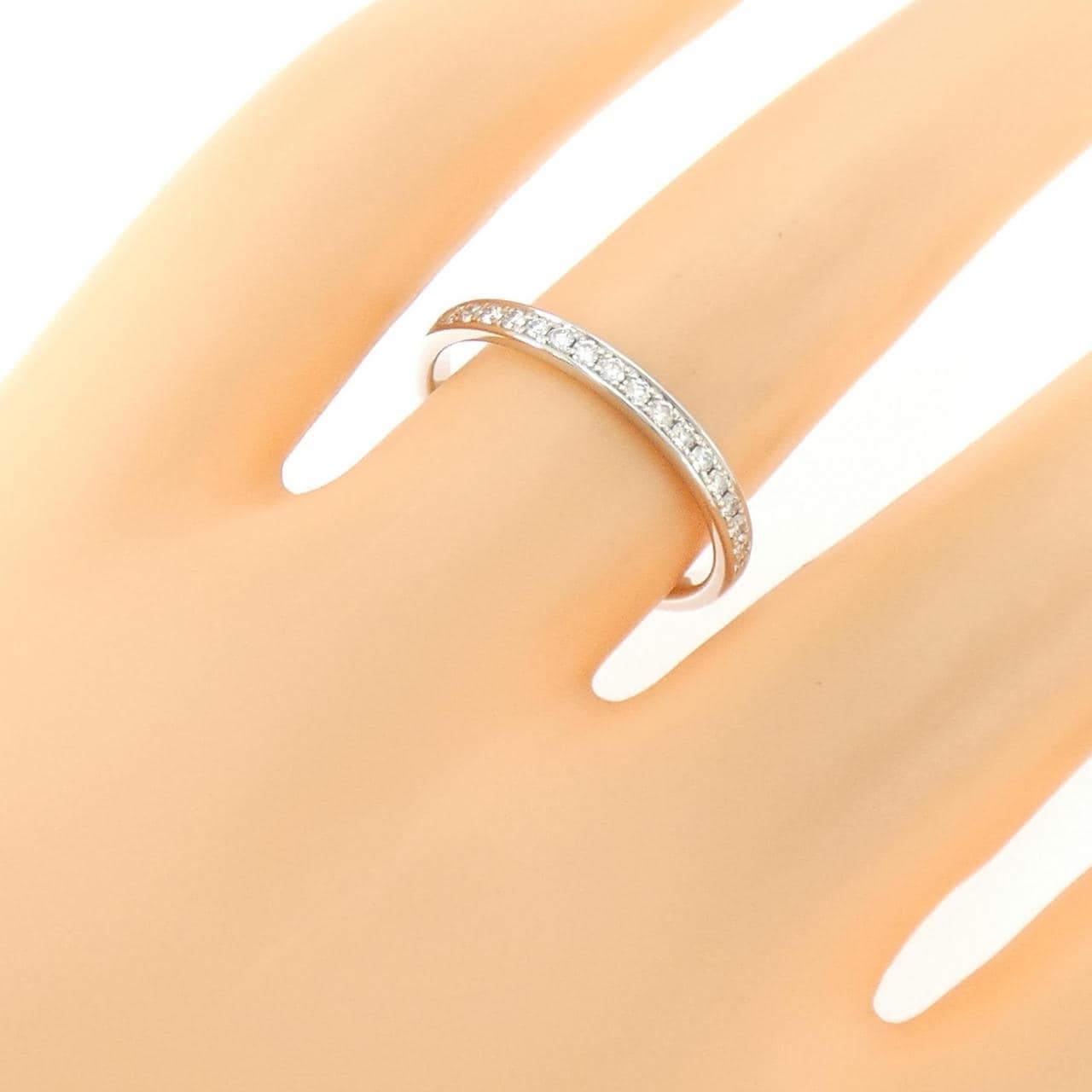 PT950 ダイヤモンド リング 0.13CT