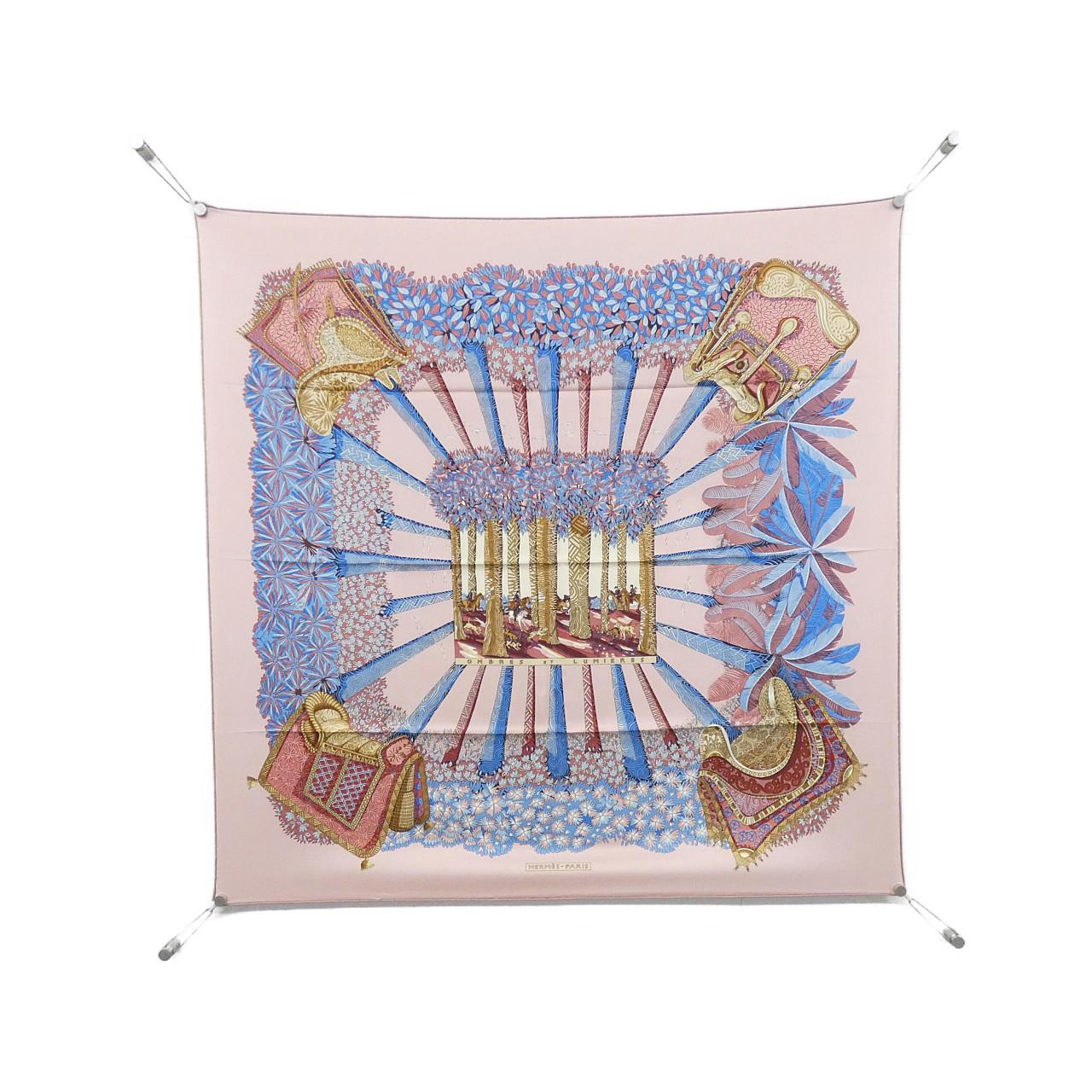 HERMES OMBRES ET LUMIERES Carre Scarf