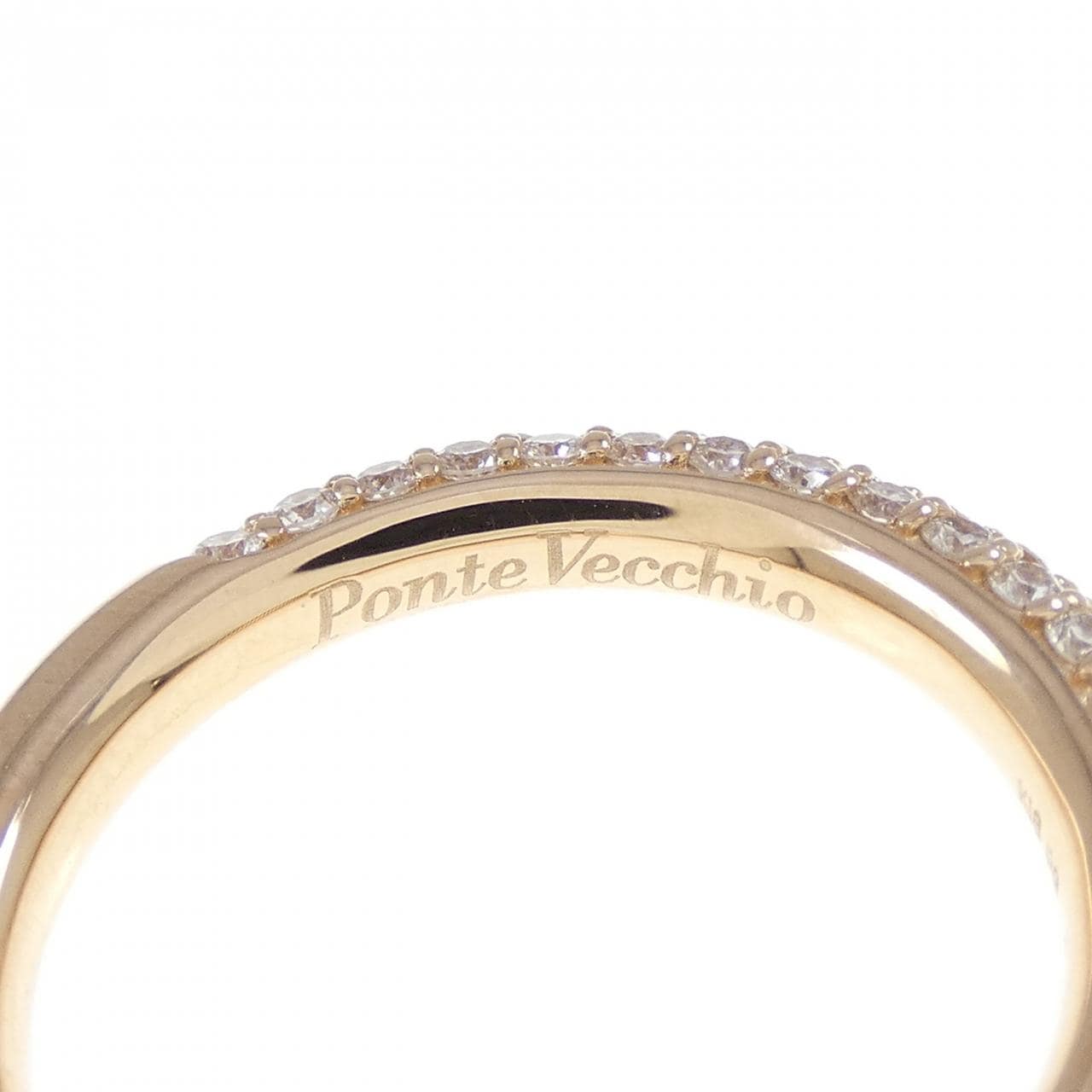ポンテヴェキオ ダイヤモンド リング 0.76CT