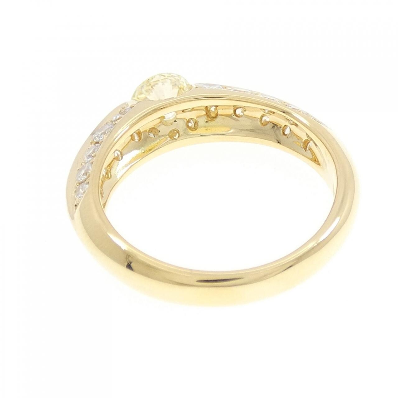 K18YG ダイヤモンド リング 0.521CT