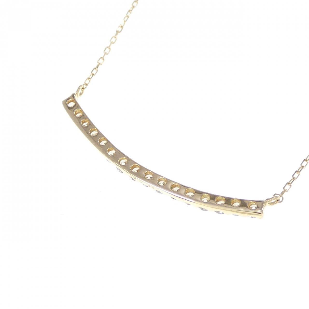 【新品】K18YG ダイヤモンド ネックレス 0.20CT