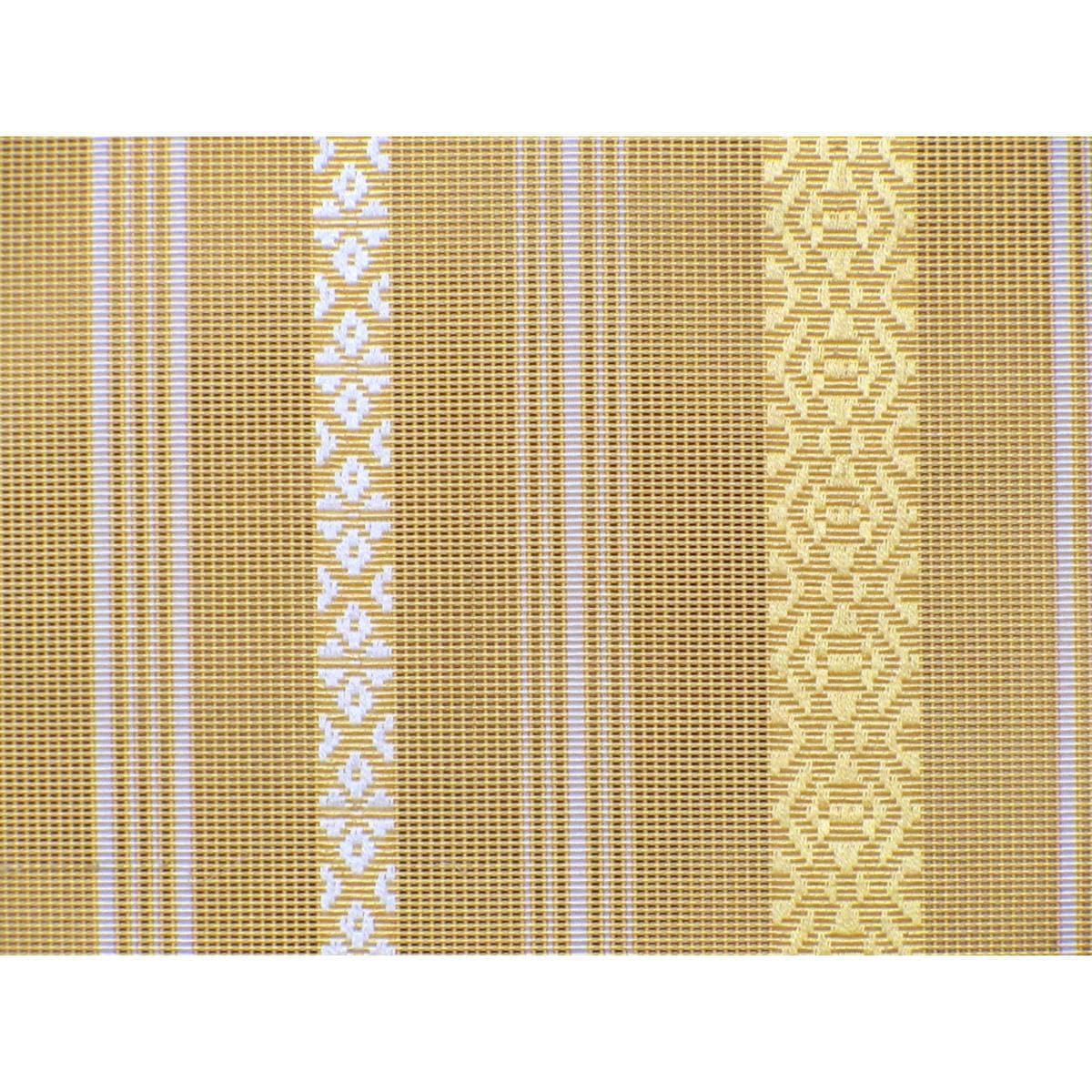 夏名古屋帯　【紗献上博多織】全通柄