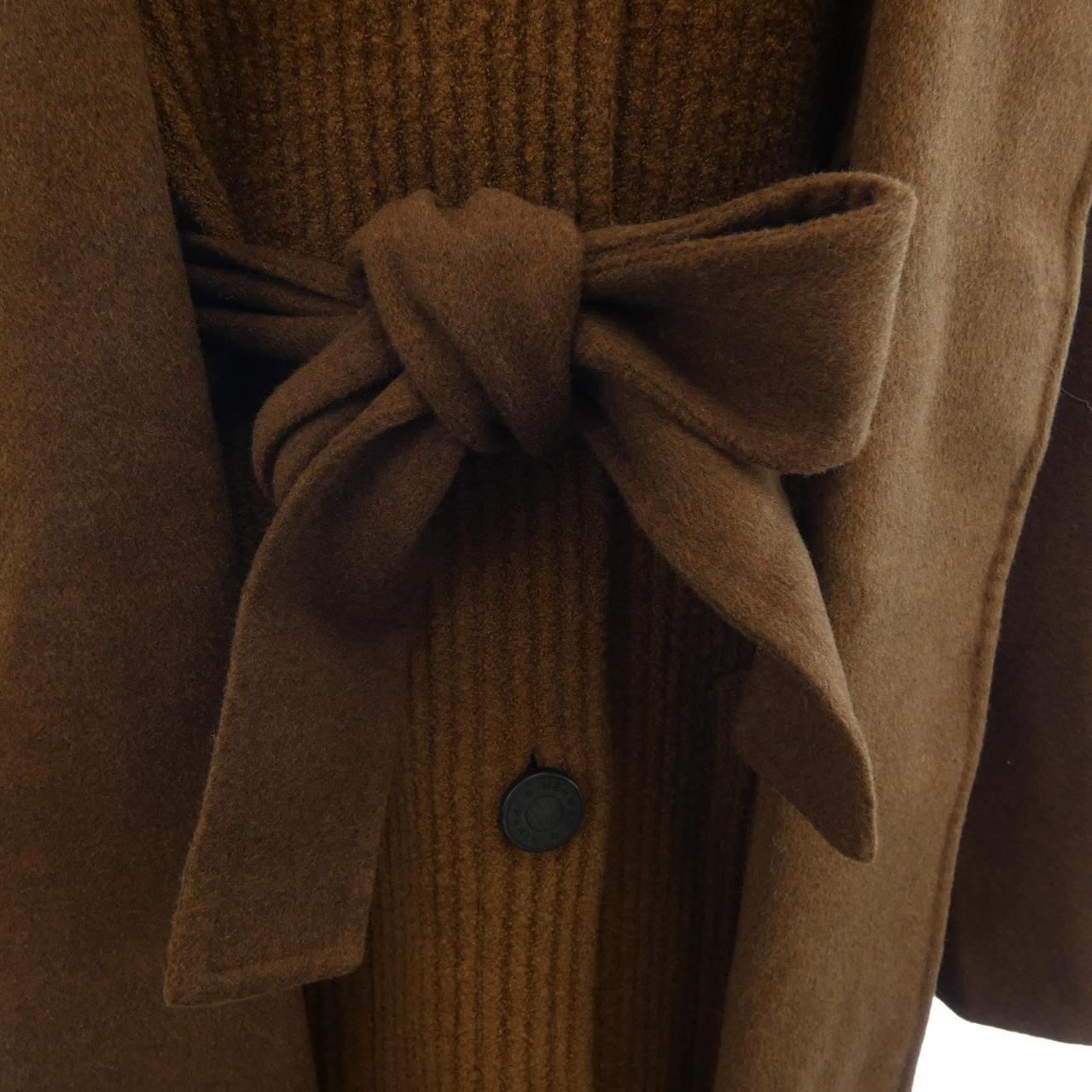 エルメス HERMES LOOK12 ニットディテール 3H0142DB ダブルフェイス コート