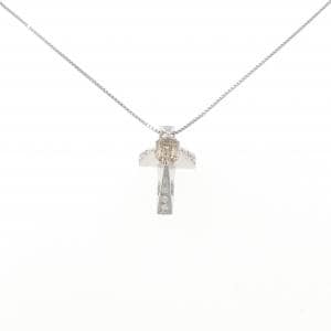 PT900/PT850 ダイヤモンド ネックレス 1.01CT