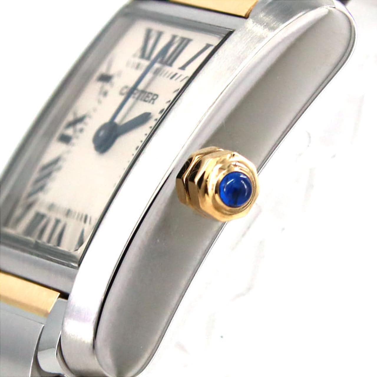 カルティエ タンクフランセーズSM コンビ W51007Q4 SSxYG クォーツ