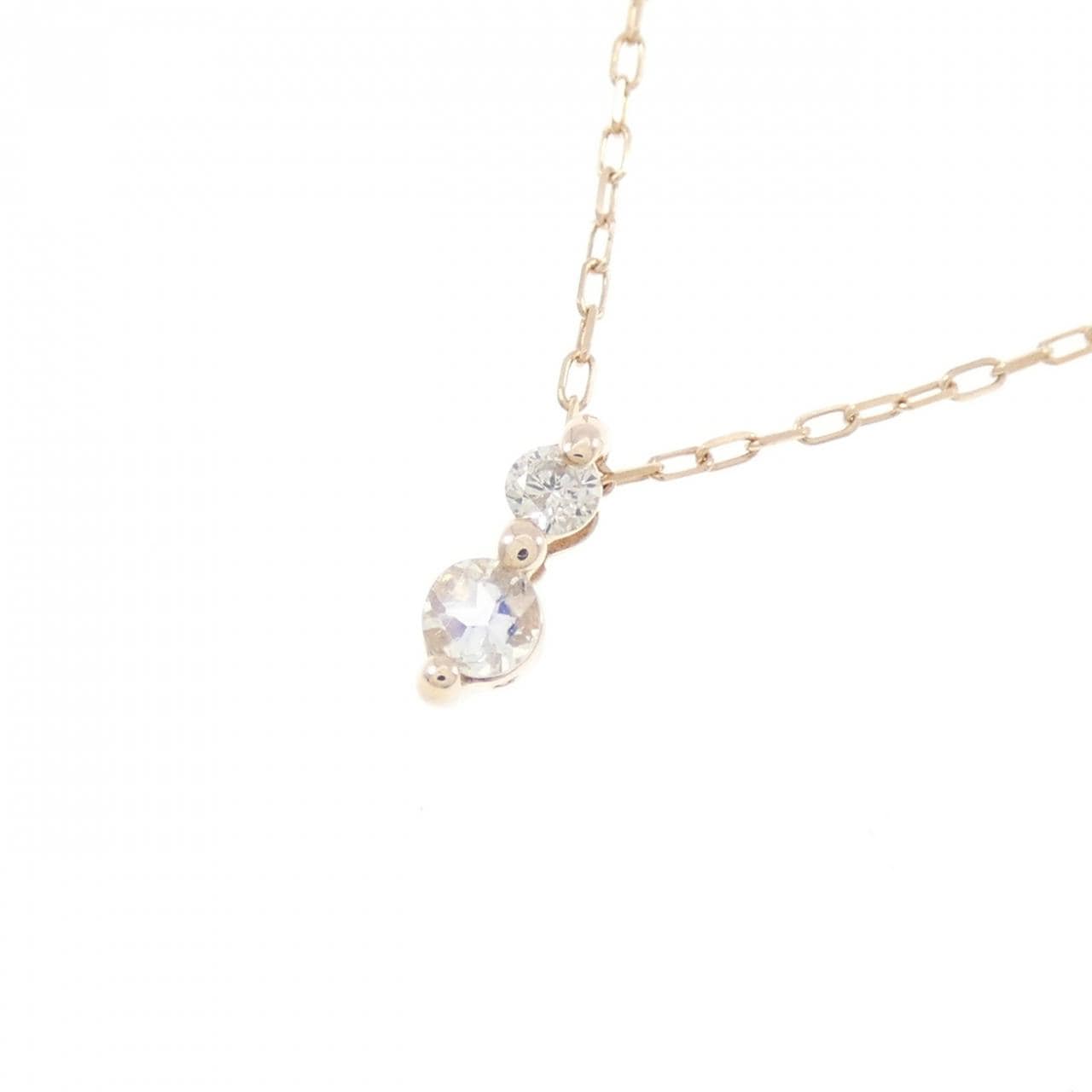 K10PG ムーンストーン ネックレス