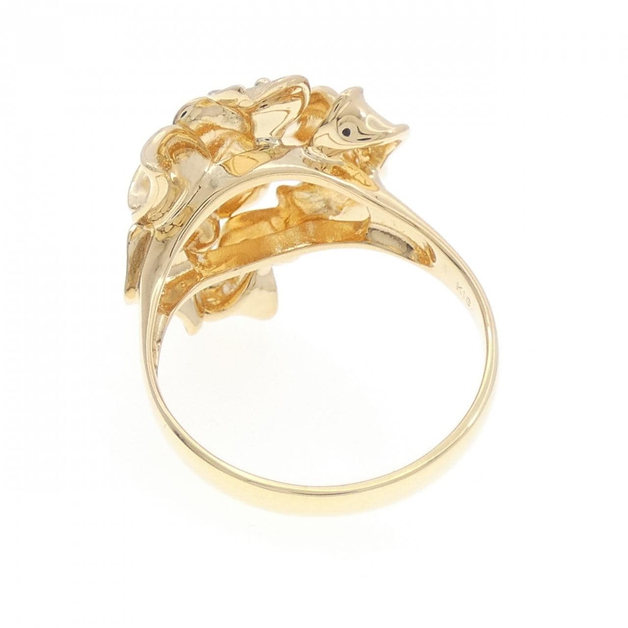 K18YG ダイヤモンド リング 0.04CT