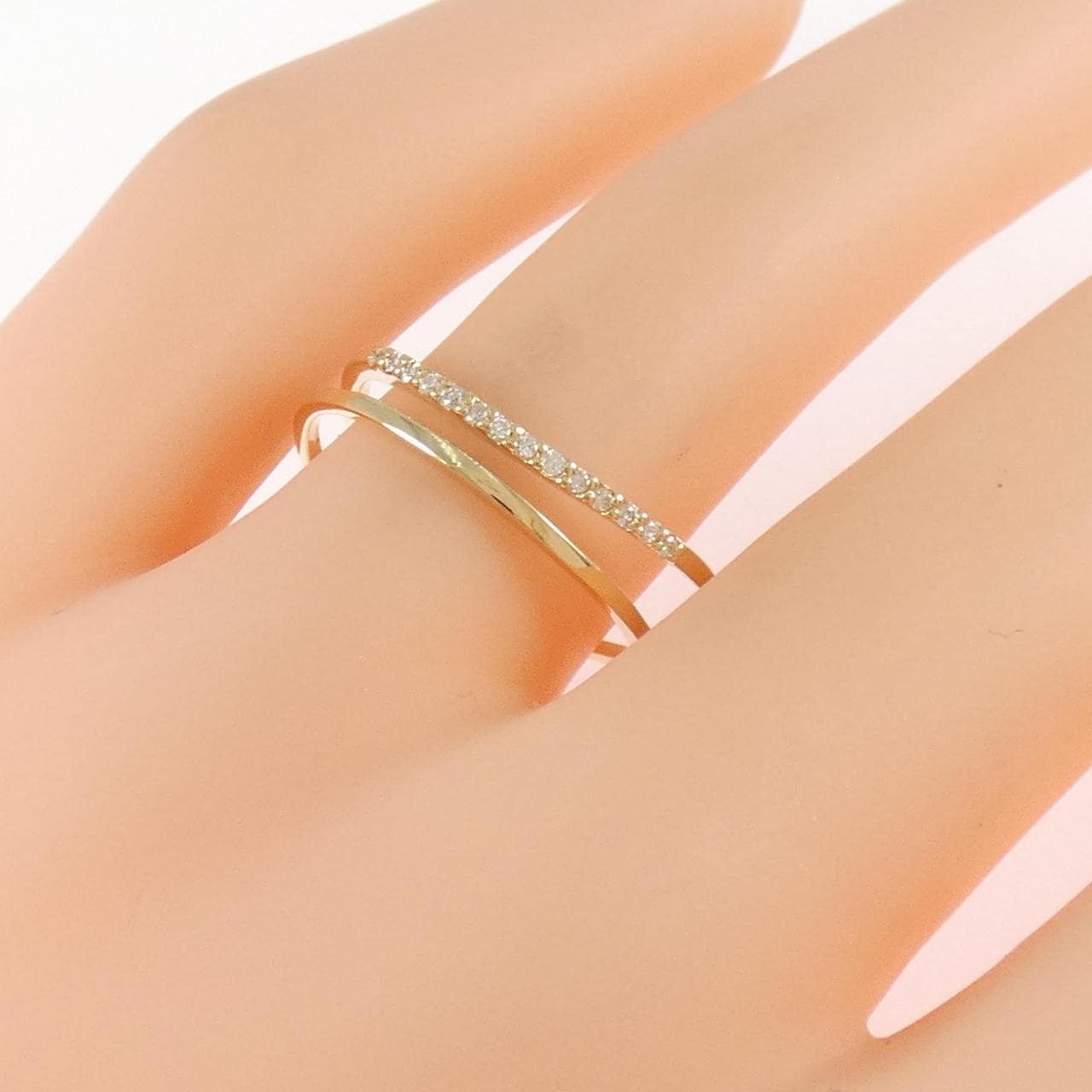 シエナ ロゼ ダイヤモンド リング 0.07CT