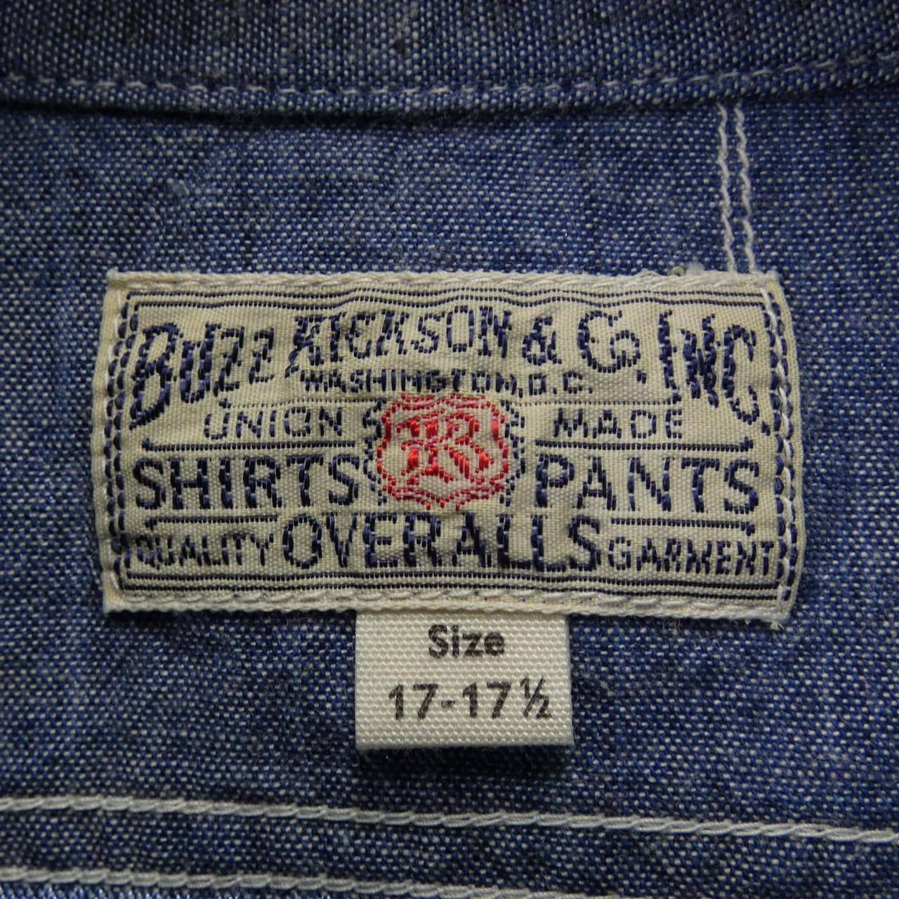 バズリクソンズ BUZZ RICKSON'S シャツ