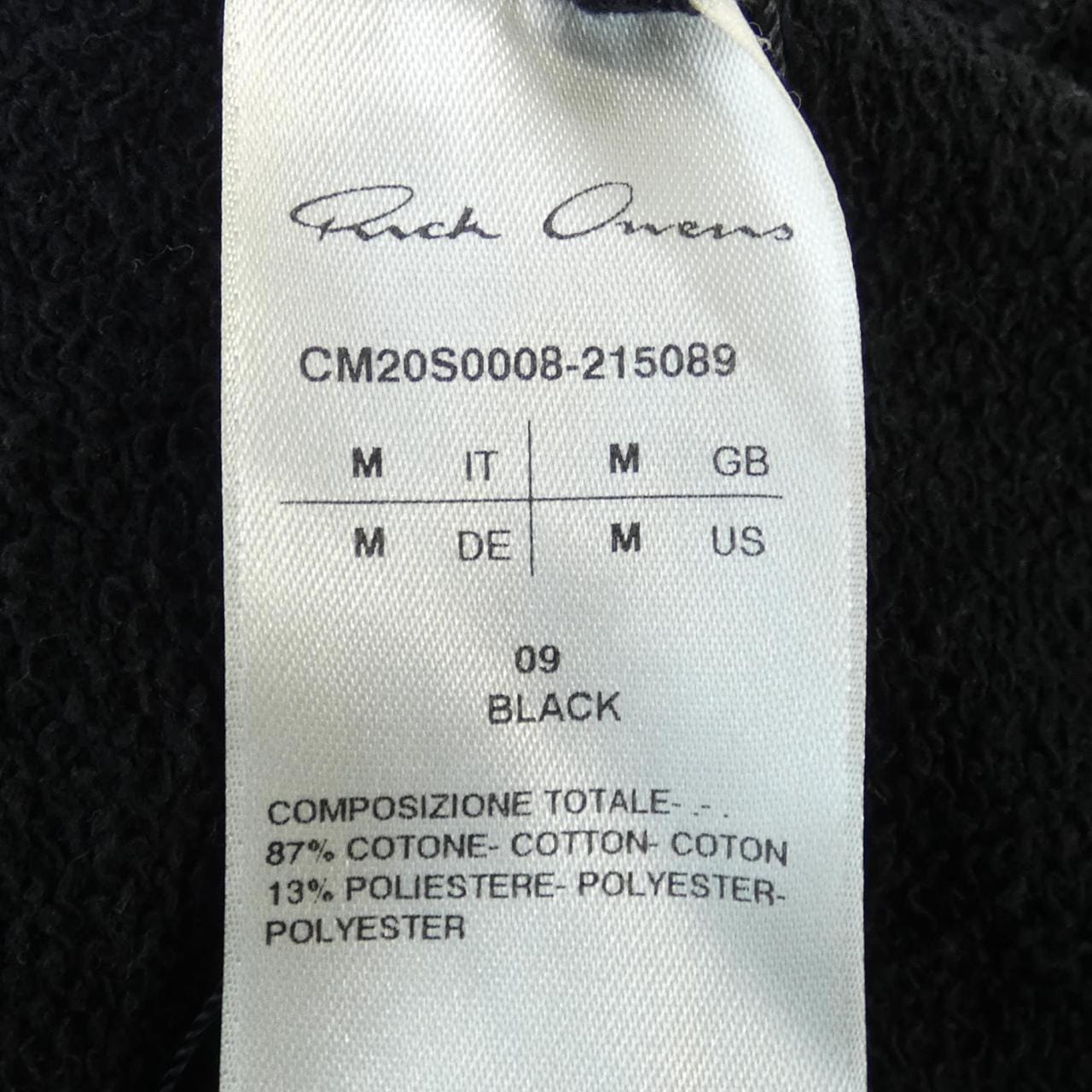 リックオウエンス Rick owens CHAMPION スウェット