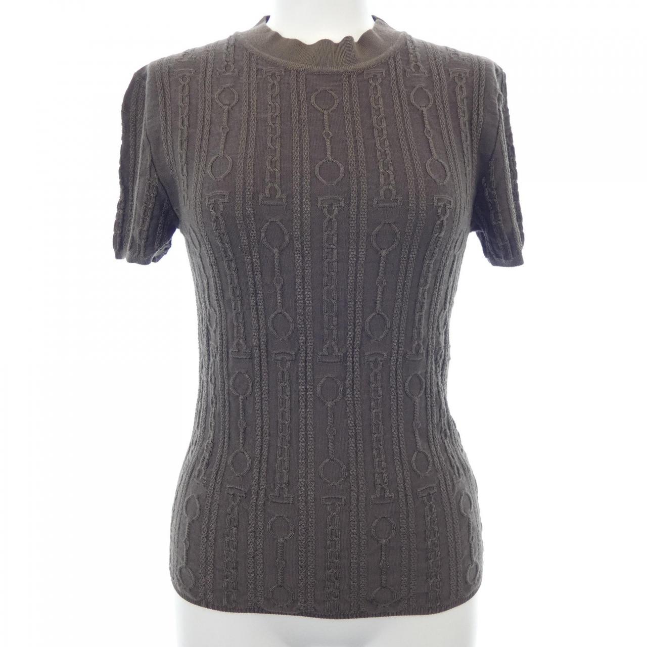 エルメス HERMES EFFET KALEIDOSCOPE 4H2666DG ニット