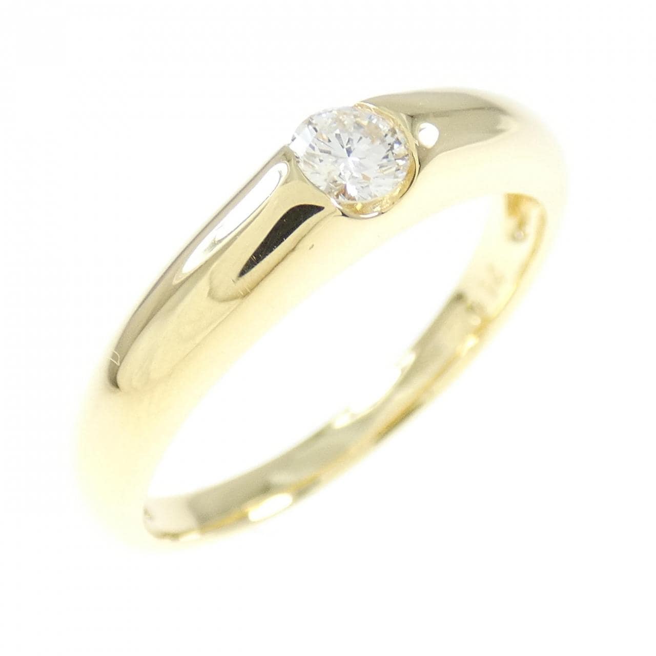 K18YG ダイヤモンド リング 0.14CT