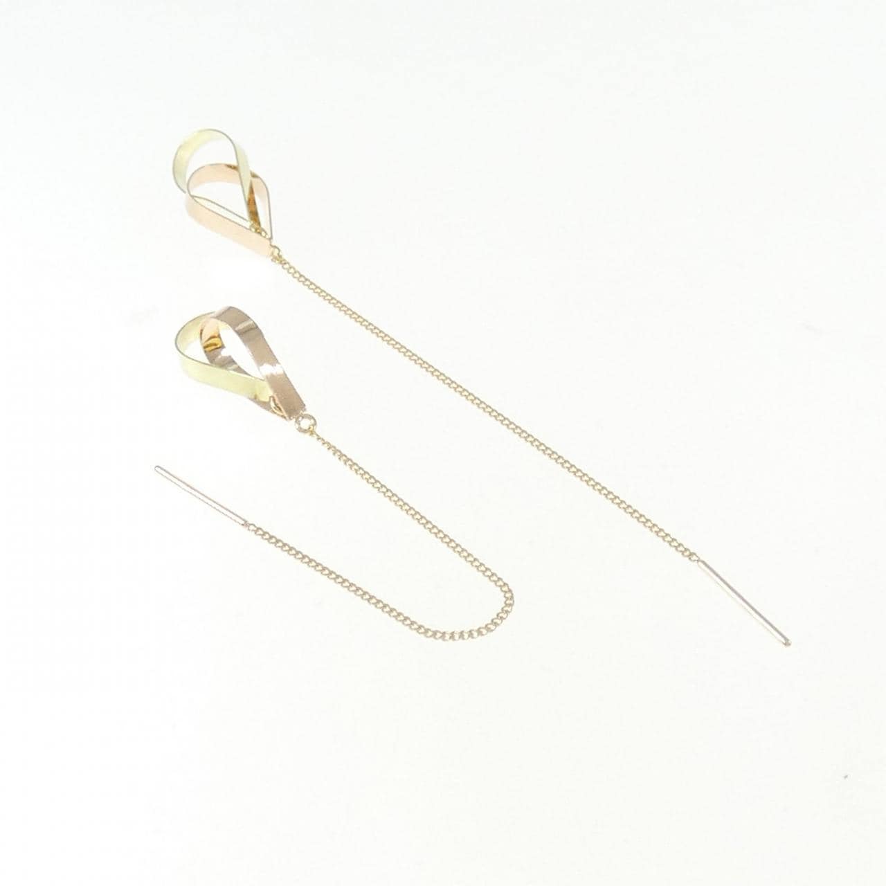 K18YG earrings