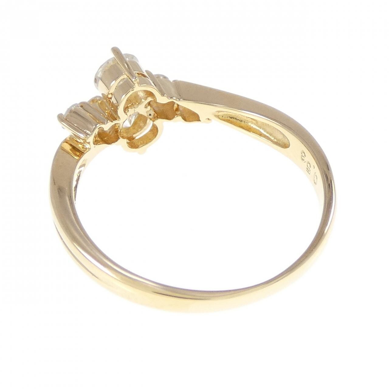 K18YG ダイヤモンド リング 0.53CT