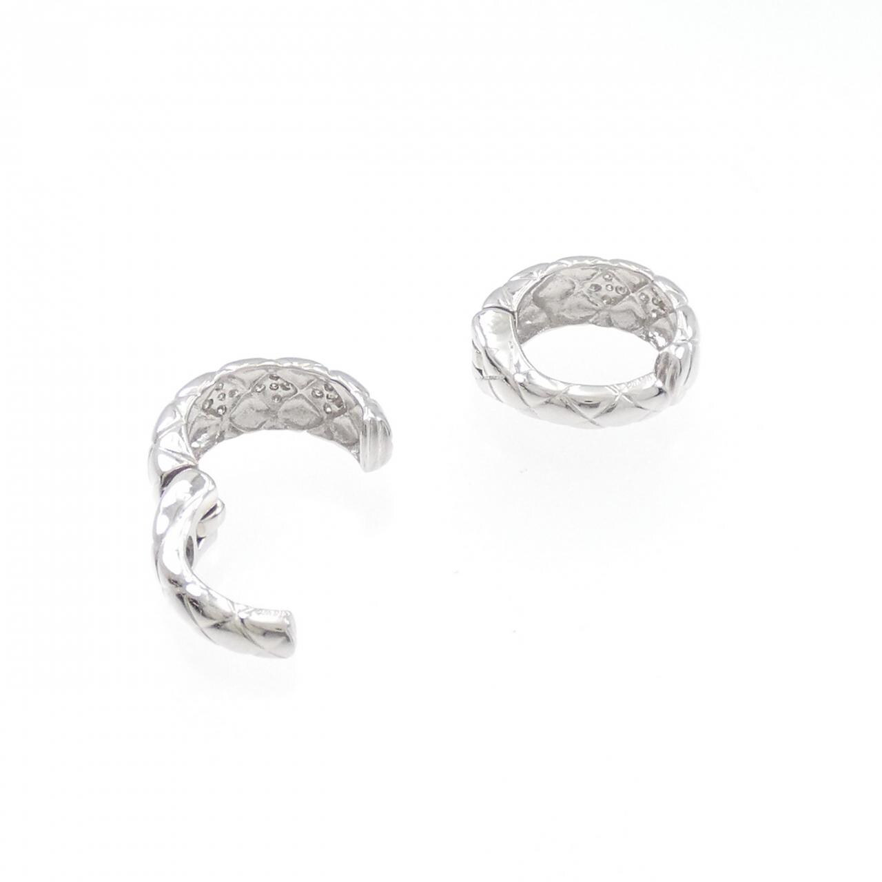 K14WG ダイヤモンド イヤリング 0.20CT