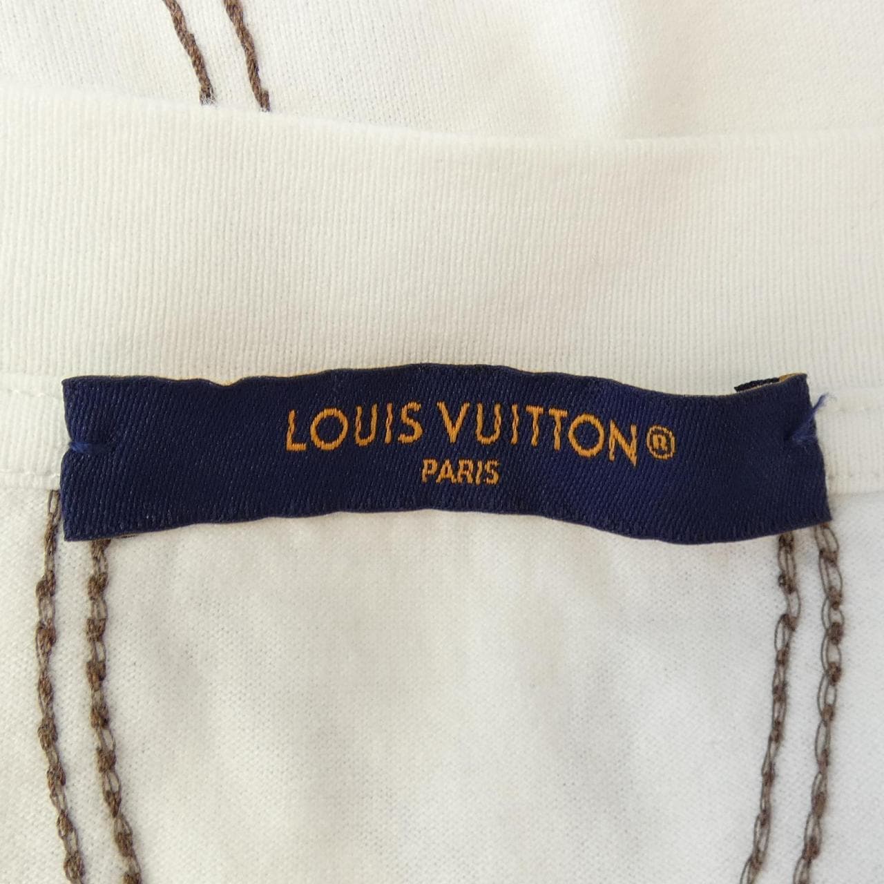 ルイヴィトン LOUIS VUITTON エンブロイダードコットンTシャツ HRY64WNPG Tシャツ