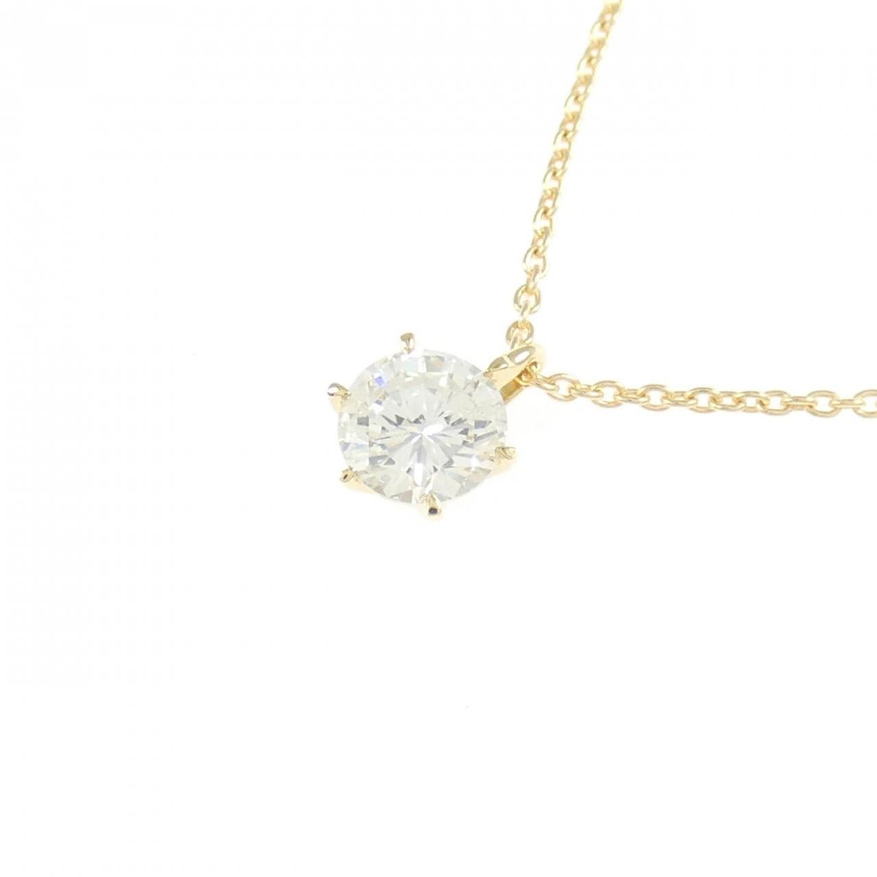 【リメイク】K18YG ダイヤモンド ネックレス 0.414CT H I1 Good