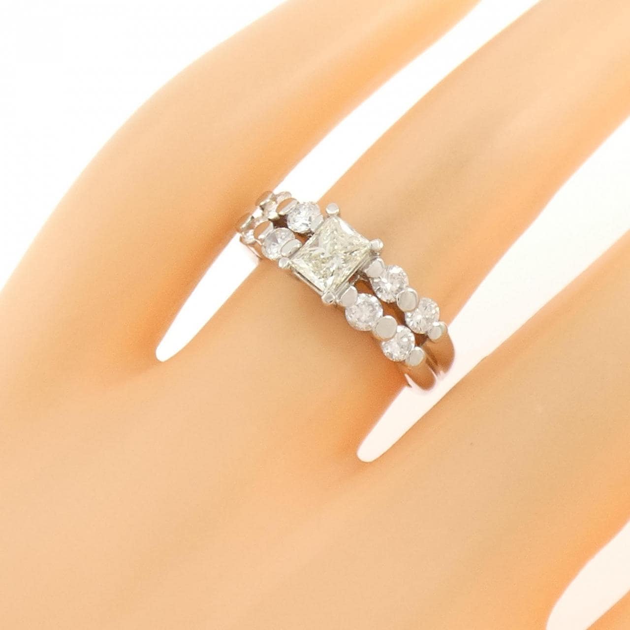 PT900 ダイヤモンド リング 0.512CT