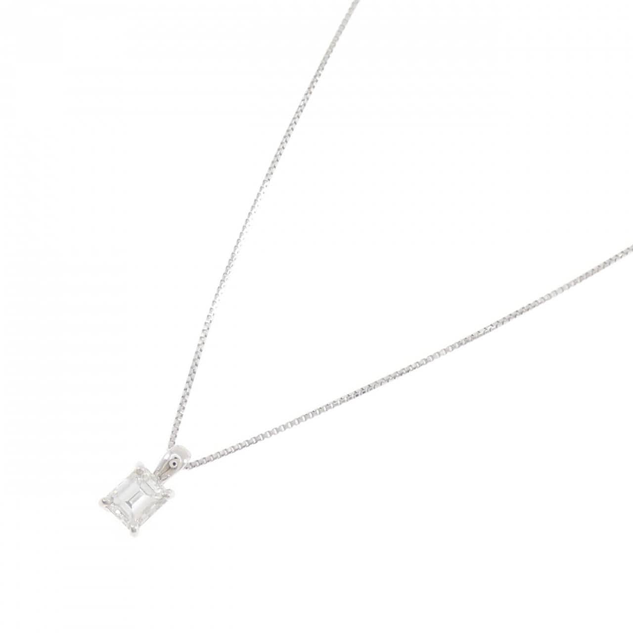 PT950/PT850 ダイヤモンド ネックレス 0.34CT