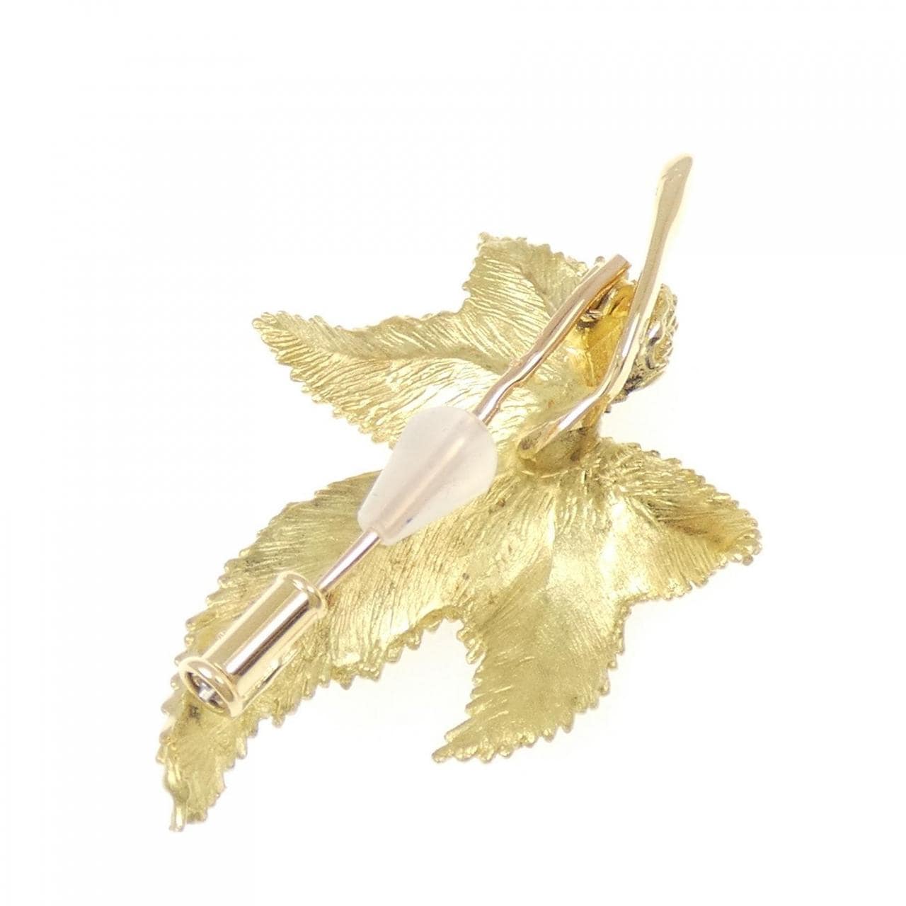 ギンザ タナカ リーフ ブローチ