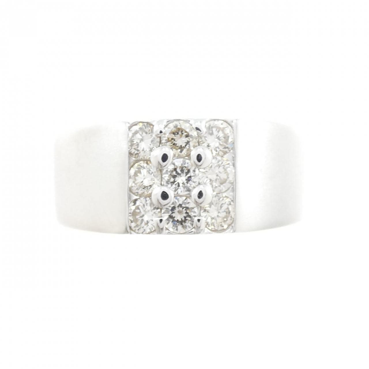 K18WG ダイヤモンド リング 0.53CT