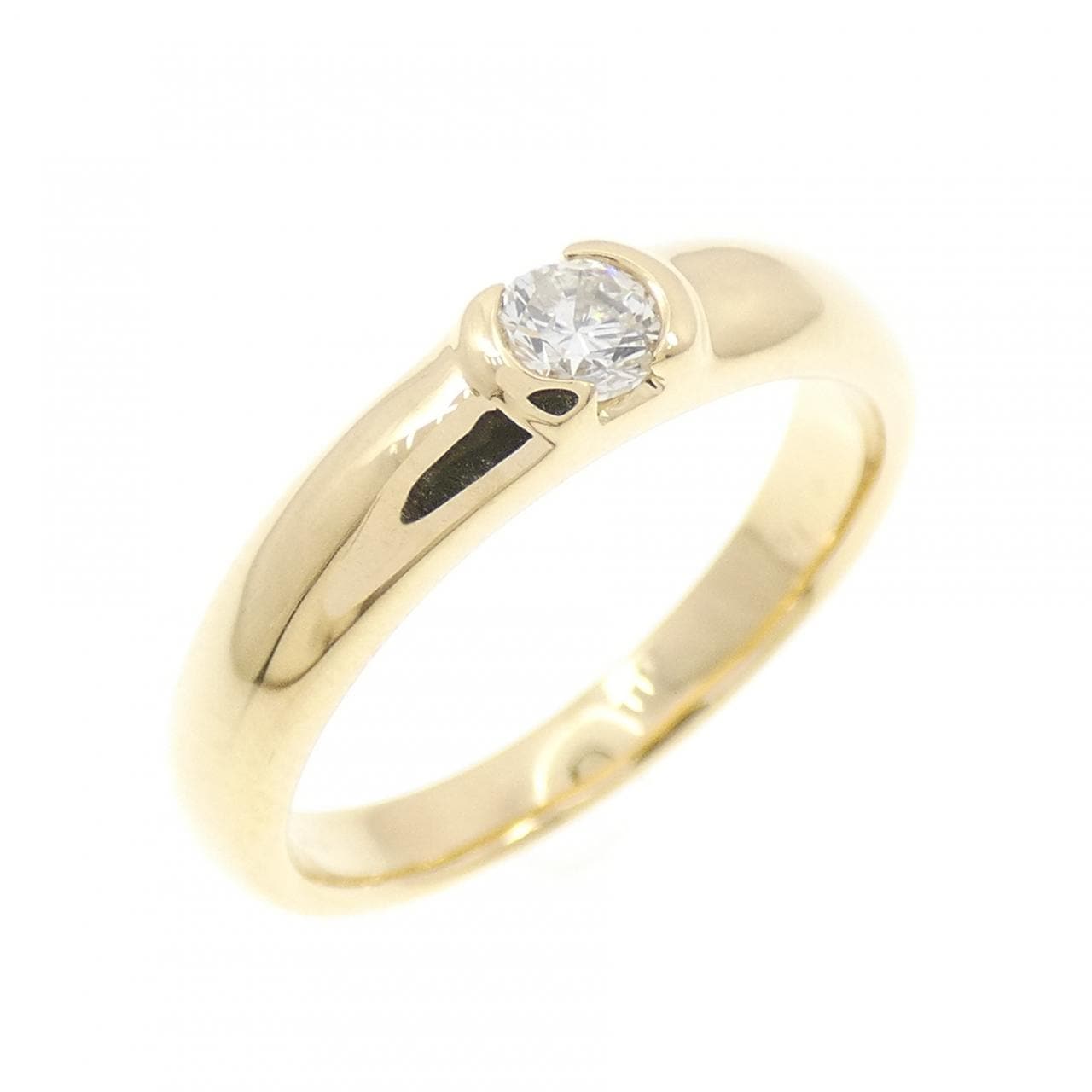 K18YG ダイヤモンド リング 0.16CT