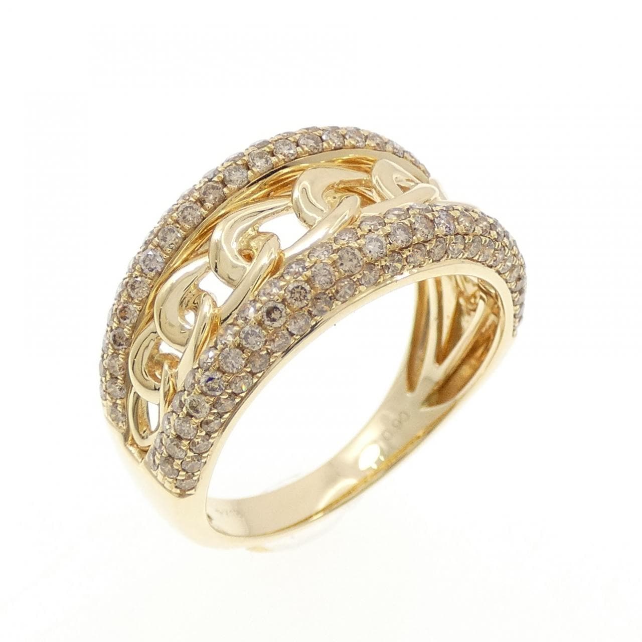 ジーエスティービー ダイヤモンド リング 0.90CT