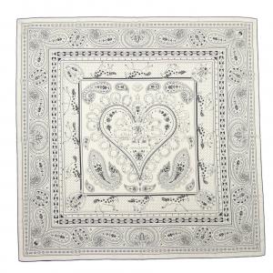 エルメス HERMES CHEVAL DE COEUR BANDANA H244259S カレジェアン140 ショール