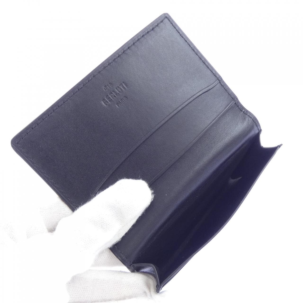 ベルルッティ Berluti インブイアスクリットレザーカードホルダー CARD CASE